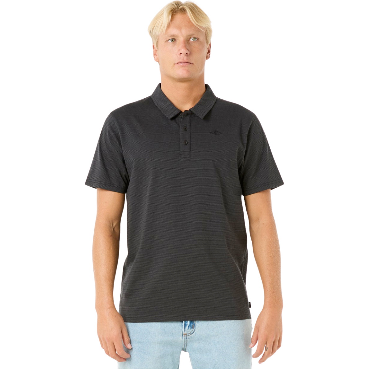 2026 Rip Curl Herre Let Som En Polo 00HMPO - Black